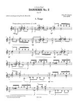 Duarte | Danserie No. 2 for solo guitar