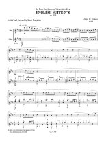 Duarte | English Suite No. 6 for guitar & flute