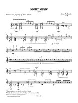 Duarte | Night Music for solo guitar