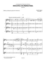 Duarte | Sonatina di Primavera for 4 guitars
