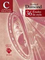 Dumond | 36 Style studies - Notebook C for solo guitar