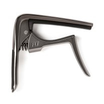 Dunlop 63CGM Trigger Fly Curved Guitar Capo for acoustic/electric, Gun Metal