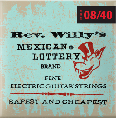 Dunlop Billy Gibbons Rev. Willy Electric Strings Fine 8-40
