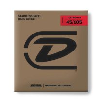 Dunlop DBFS45105 Flatwound Electric Bass Strings, 45-105