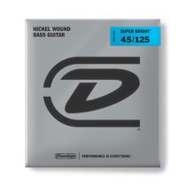 Dunlop DBSBN45125 Super Bright Nickel 5 String Bass, 45-125