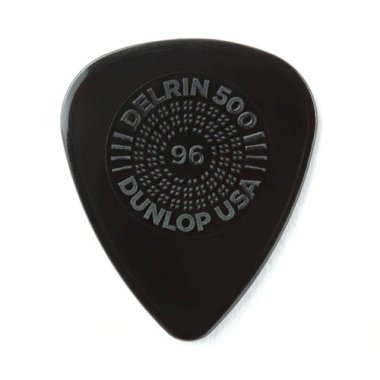 Dunlop Delrin 500 Prime Grip .96 mm Black, One Pick