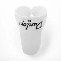 Dunlop Finger Pick Medium 9011R White, One Pick