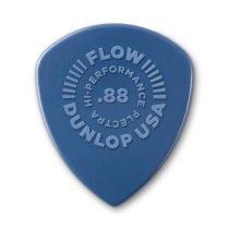 Dunlop Flow Nylon Pick 0.88mm, Light Blue, One Pick