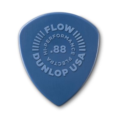 Dunlop Flow Nylon Pick 0.88mm, Light Blue, One Pick