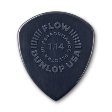Dunlop Flow Nylon Pick 1.14mm, Dark Blue, One Pick