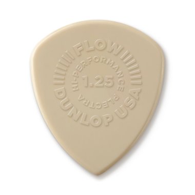 Dunlop Flow Nylon Pick 1.25mm, Beige, One Pick