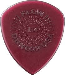 Dunlop Flow Standard Pick 1.14mm, Dark Red, One Pick