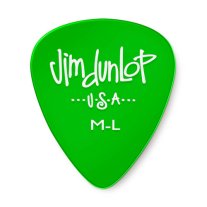 Dunlop Gel Pick Medium Light Green 486, One Pick