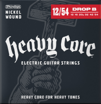 Dunlop Heavy Core Nickel Wound Electric Guitar Strings, Heaviest 12-54