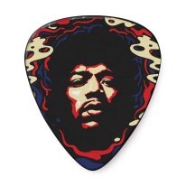 Dunlop Jimi Hendrix '69 Psych Series Star Haze Guitar Pick, one pick