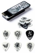 Dunlop JPH01T088 Kirk Hammett Signature Pick Tin, 6 Picks