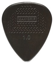 Dunlop Max-Grip Nylon 1.0mm Dark Gray, One Pick