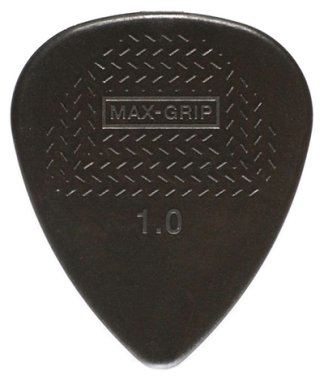 Dunlop Max-Grip Nylon 1.0mm Dark Gray, One Pick