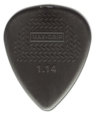 Dunlop Max-Grip Nylon 1.14mm Dark Gray, One Pick