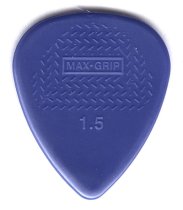 Dunlop Max-Grip Nylon 1.5mm Blue, One Pick