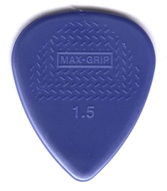 Dunlop Max-Grip Nylon 1.5mm Blue, One Pick