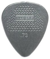 Dunlop Max-Grip Nylon .73mm Gray, One Pick