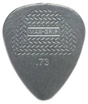 Dunlop Max-Grip Nylon .73mm Gray, One Pick