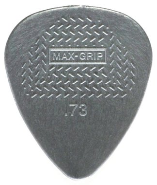 Dunlop Max-Grip Nylon .73mm Gray, One Pick