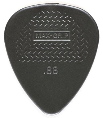 Dunlop Max-Grip Nylon .88mm Gray, One Pick