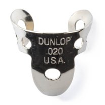 Dunlop Nickel Silver Finger Pick .020in, One Pick