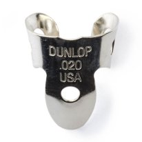 Dunlop Nickel Silver MINI Finger Pick .020in, One Pick