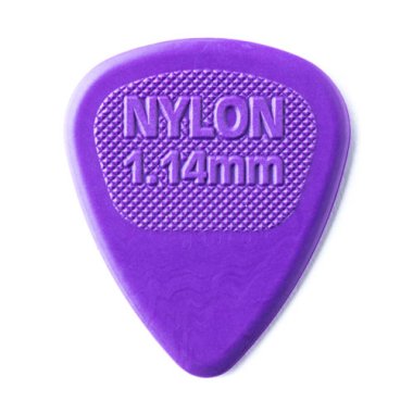 Dunlop Nylon 443R 1.14 Midi Purple, One Pick