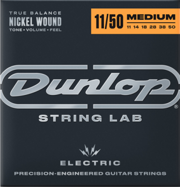 Dunlop Performance+ Nickel Wound Electric Guitar, Medium/Heavy 11-50