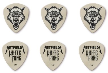 Dunlop PH122T100 Hetfield's Pick Tin 1.00mm, 6 Picks