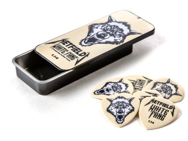 Dunlop PH122T114 Hetfield's Pick Tin 1.14mm, 6 Picks