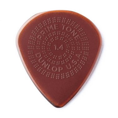 Dunlop PrimeTone Jazz III Sculpted Plectra 1.4mm Burgundy, One Pick