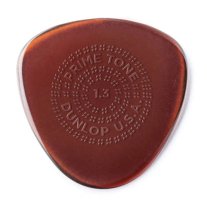 Dunlop Primetone Semi Round Grip Guitar Pick 1.3 mm Burgundy, One Pick