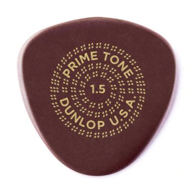 Dunlop Primetone Semi Round Smooth Guitar Pick 1.5 mm Burgundy, One Pick