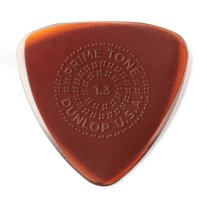 Dunlop Primetone Small Triangle Grip Guitar Pick 1.3mm Burgundy, One Pick