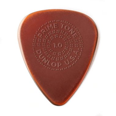 Dunlop Primetone Standard Grip Pick 1.0 mm Burgundy, One Pick
