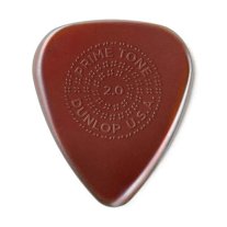 Dunlop Primetone Standard Grip Pick 2.0 mm Burgundy, One Pick