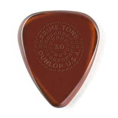 Dunlop Primetone Standard Grip Pick 3.0 mm Burgundy, One Pick