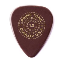 Dunlop Primetone Standard Smooth Pick 1.30 mm Burgundy, One Pick