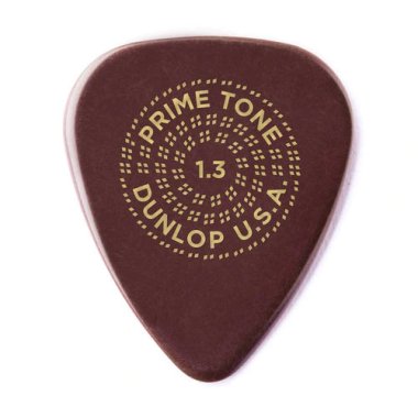 Dunlop Primetone Standard Smooth Pick 1.30 mm Burgundy, One Pick