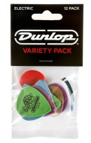 Dunlop PVP113 Electric Pick Variety Pack, 12 Picks