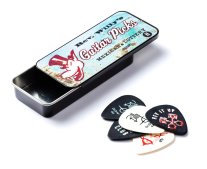 Dunlop RWT03H Rev Willy's Mexican Lottery Heavy Gauge, Tin of 6 Picks
