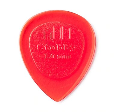Dunlop Stubby Jazz Pick 1.0 mm Red, One Pick