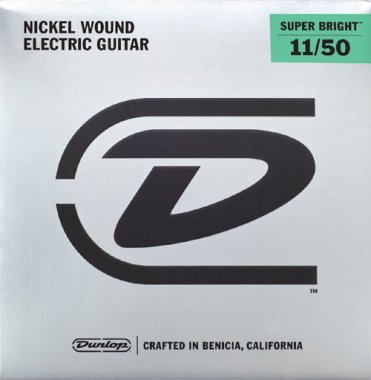 Dunlop Super Bright Electric Guitar Strings Medium/Heavy 11-50