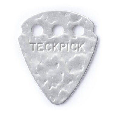 Dunlop Teckpick Standard Textured Aluminum, One Pick