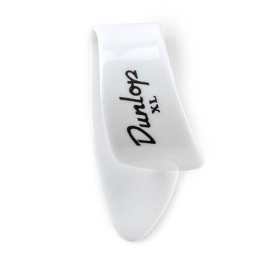 Dunlop Thumb Pick Extra-Large 9004R White, One Pick